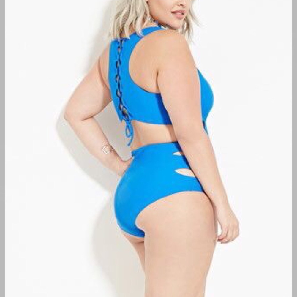 Forever 21+ Plus one piece swimsuit 1X